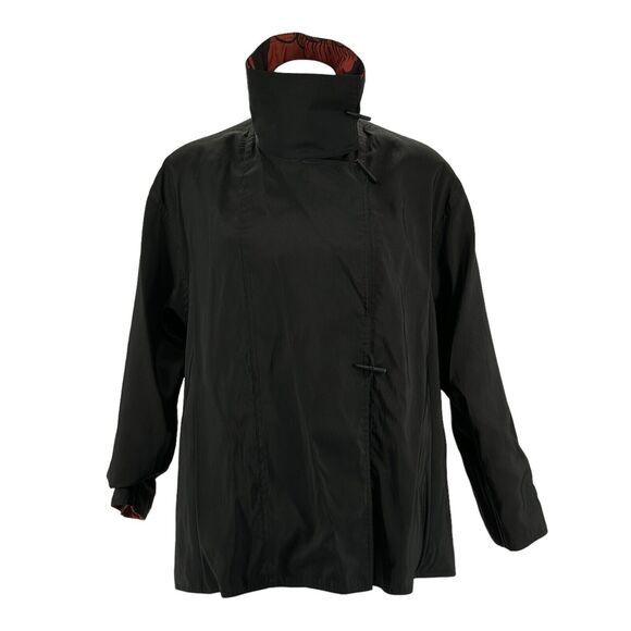 Mycra PAC Now Oversized JACKET Women Reversible Floral Pocket Travel Rain 0P NEW - Picture 11 of 15